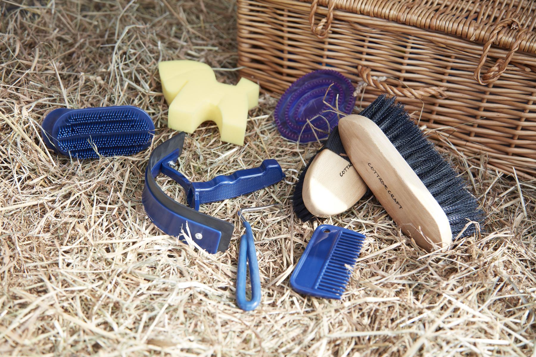 horse grooming brushes