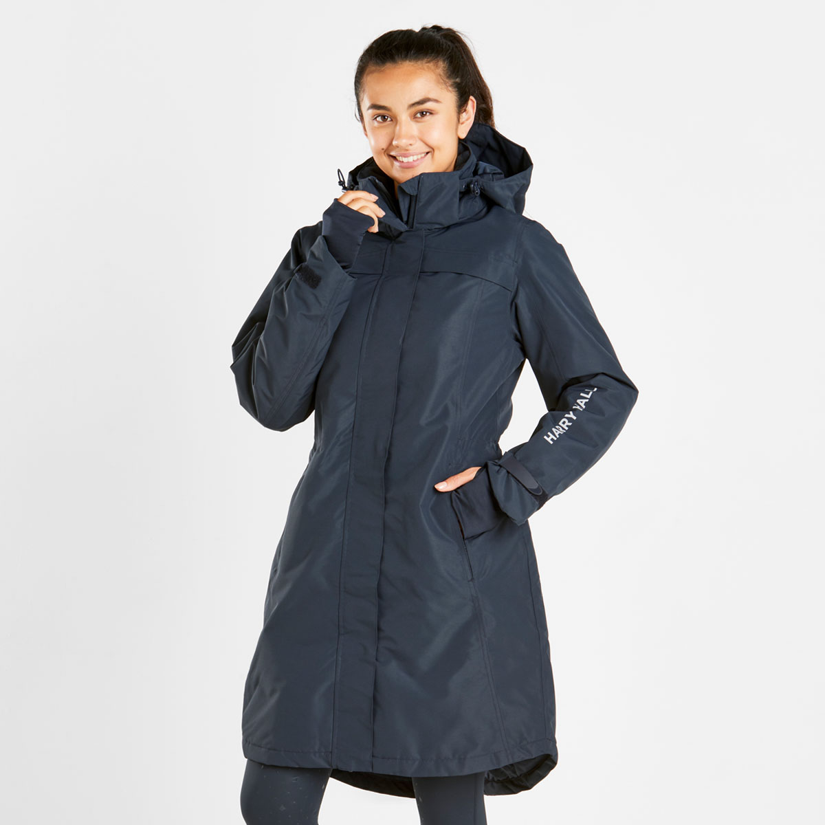 long all weather jacket from harry hall