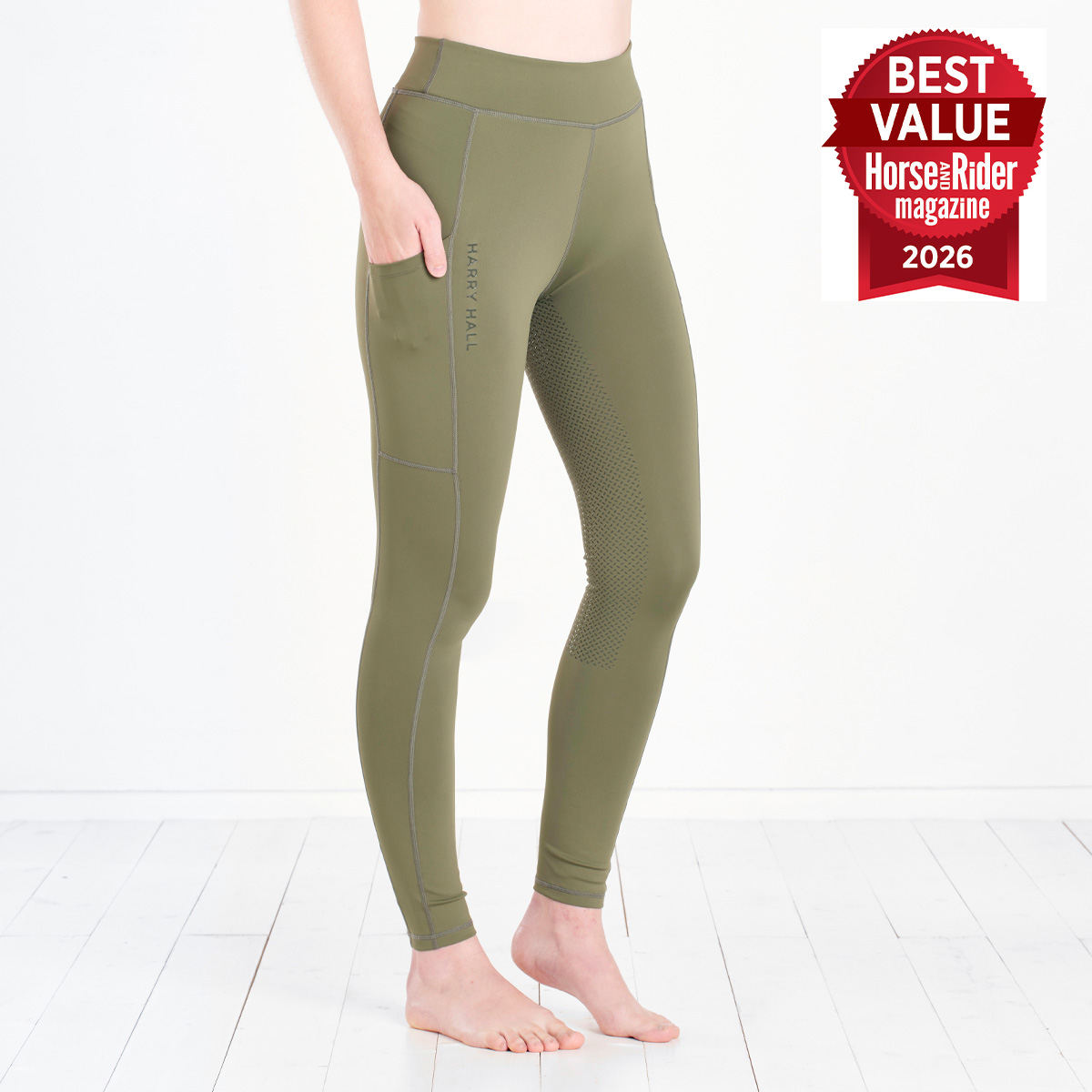 Harry Hall Everyday Riding tights Fern Green