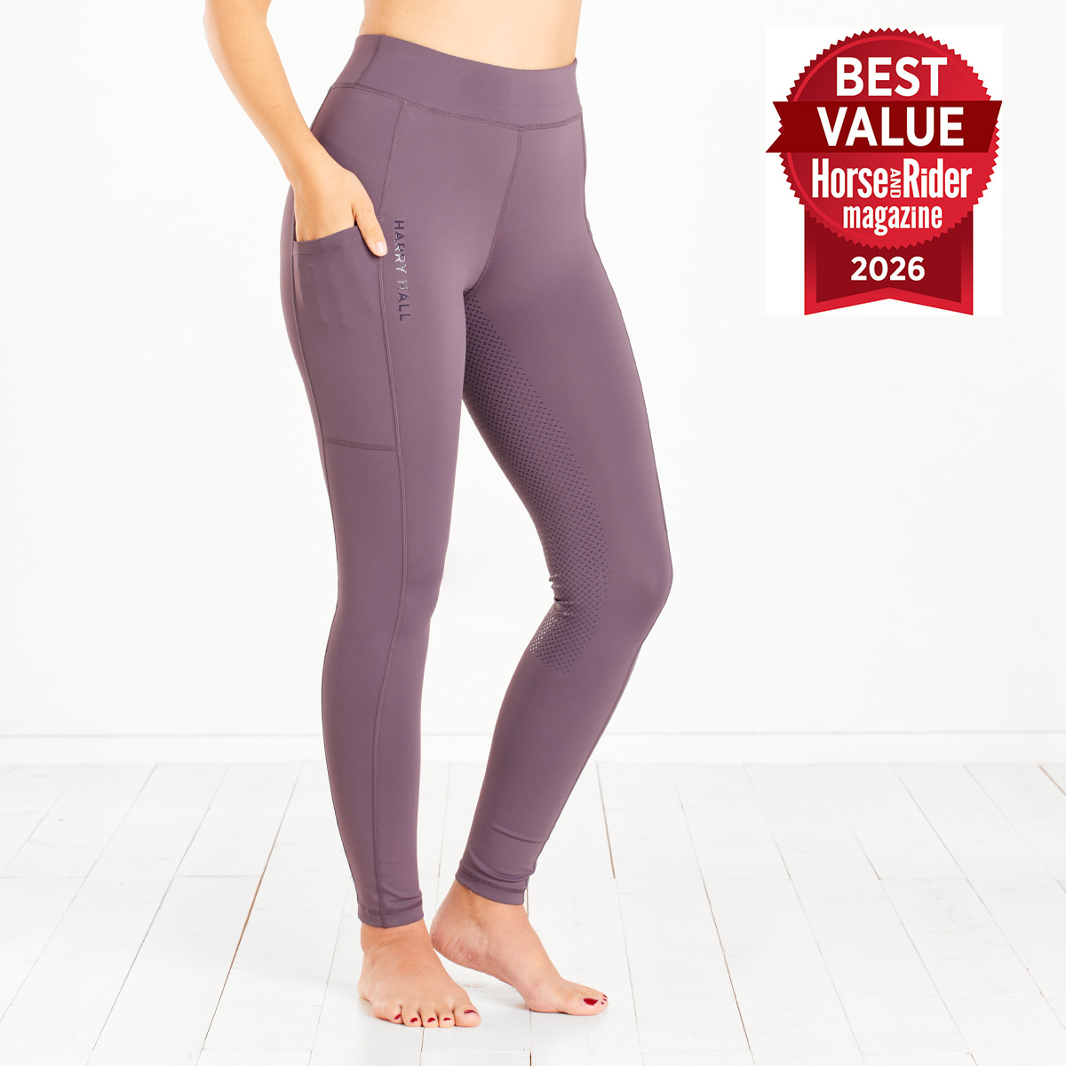 Harry Hall Everyday Riding tights Plum