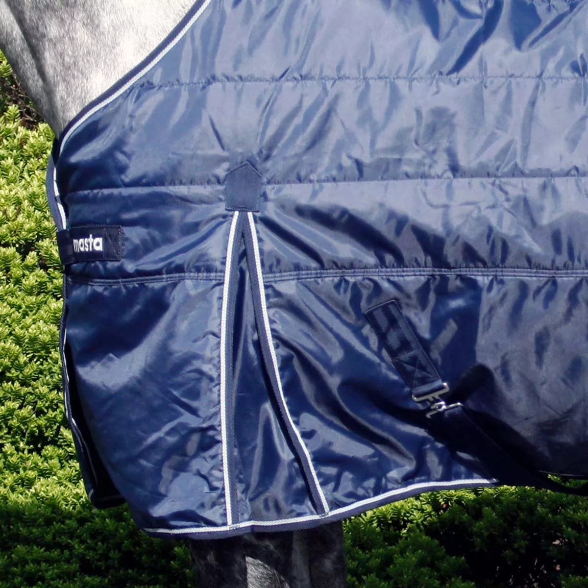Masta 50g Lightweight Anti-Stick Stable Rug Navy Blue