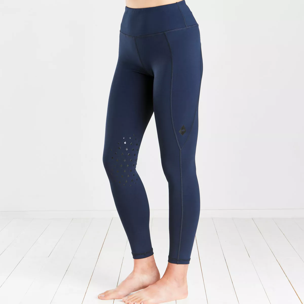 Harry Hall Bala Silicone Knee Riding Tight Navy Blue