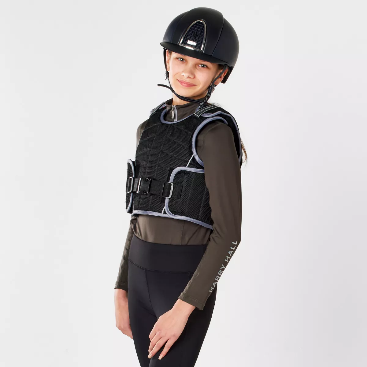 Harry Hall Zeus Children's Body Protector Black