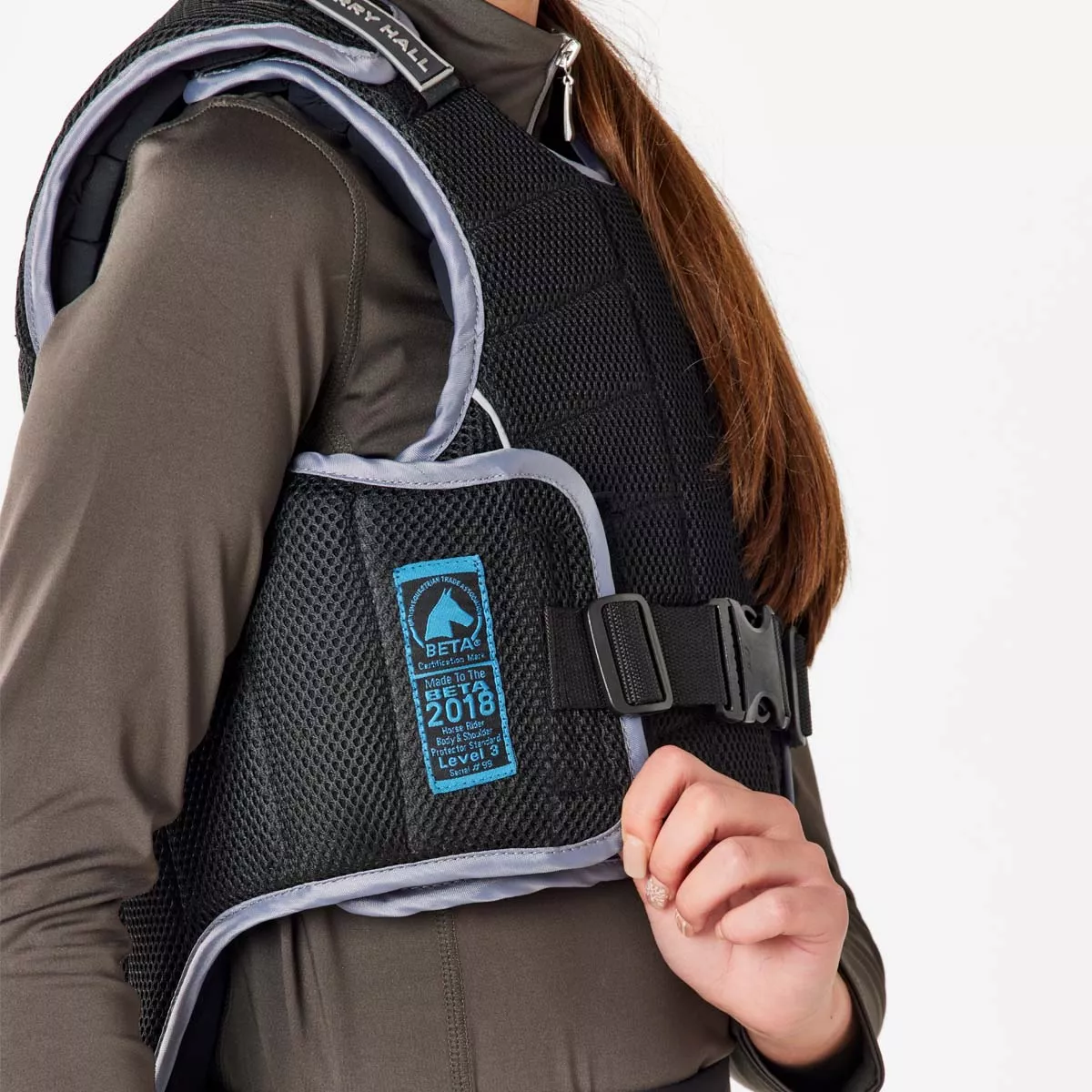 Harry Hall Zeus Children's Body Protector Black