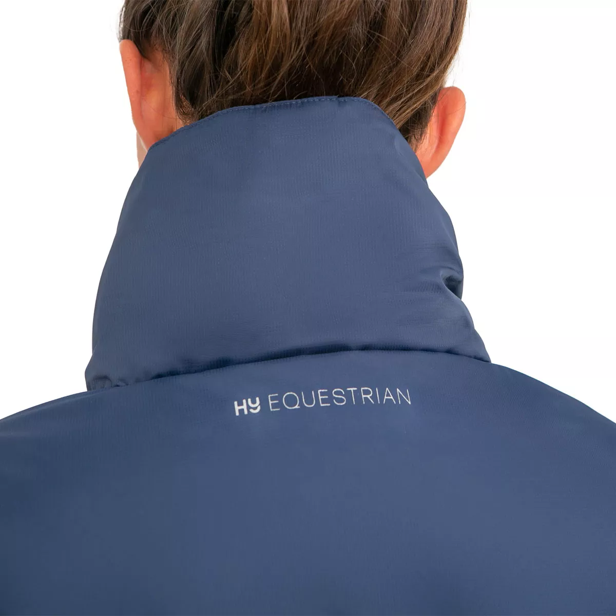 Hy Equestrian Synergy Blouson Jacket Navy Blue