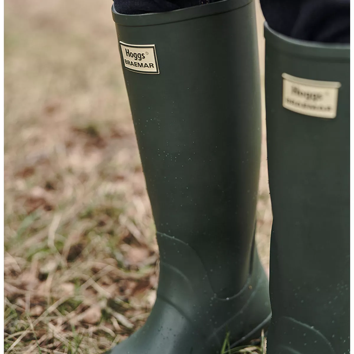 Hoggs Of Fife Braemar Wellington Boot Green