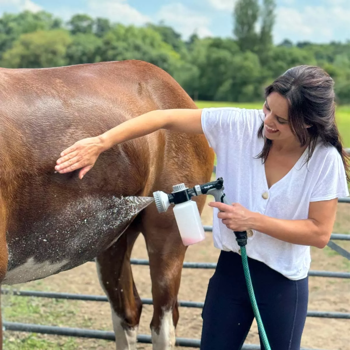 Parallax Equi Bathe Pro - Horse Shower Head Attachment 