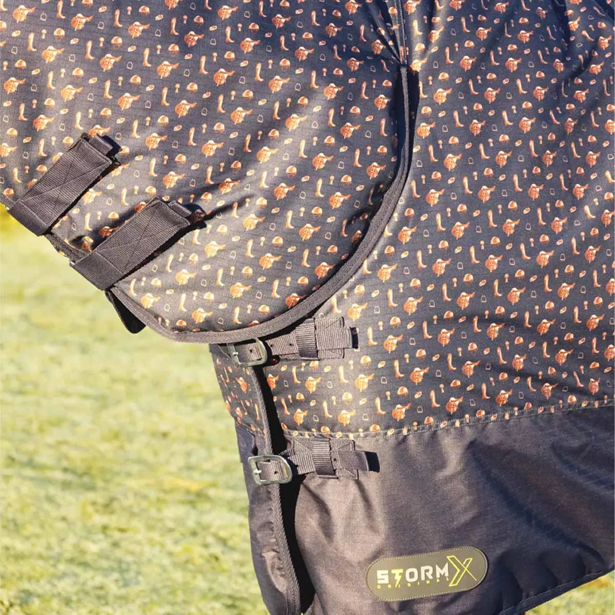 Storm X Original Country 200 Combi Turnout Rug Navy Blue