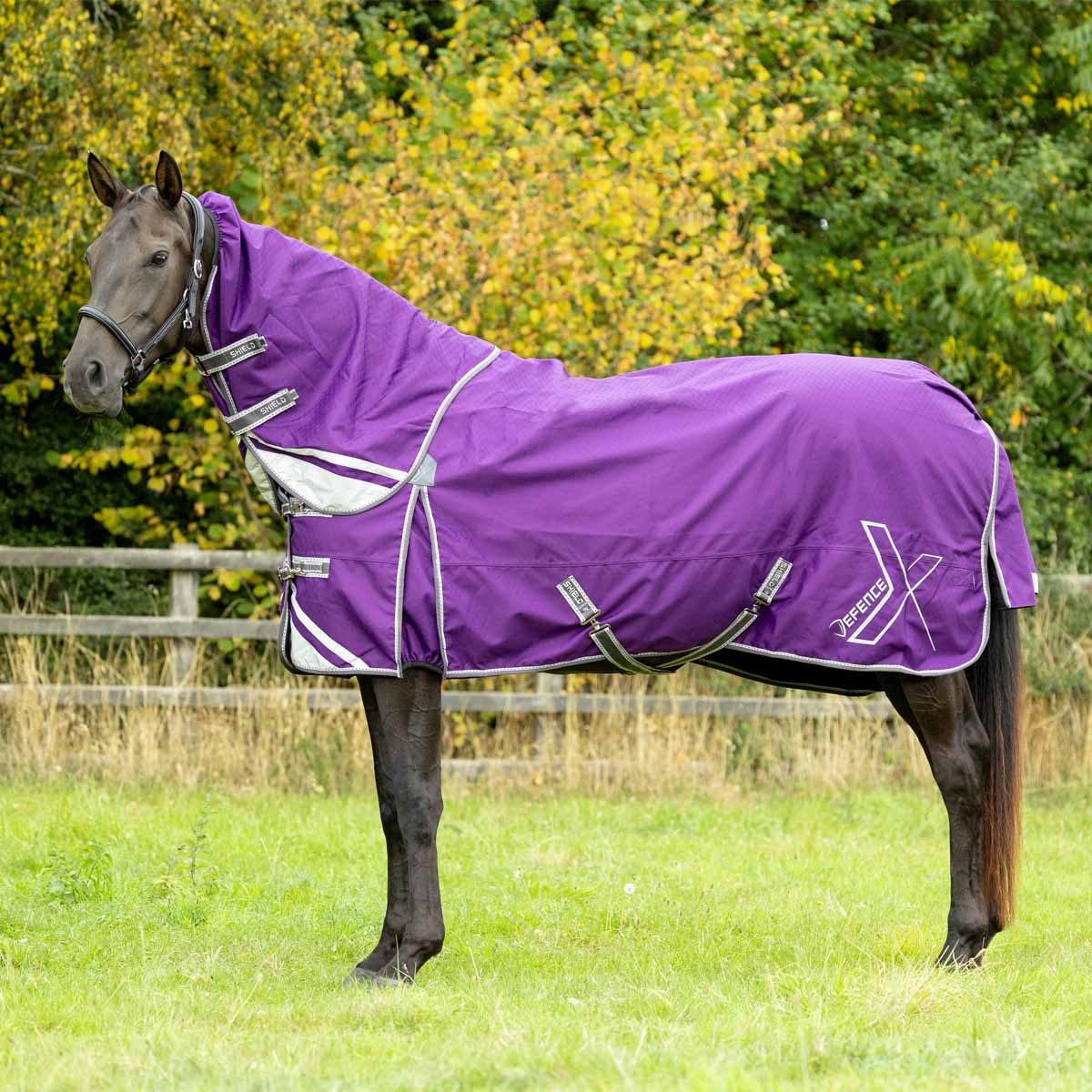 Defence X Shield 0g Turnout with Detachable Neck Purple
