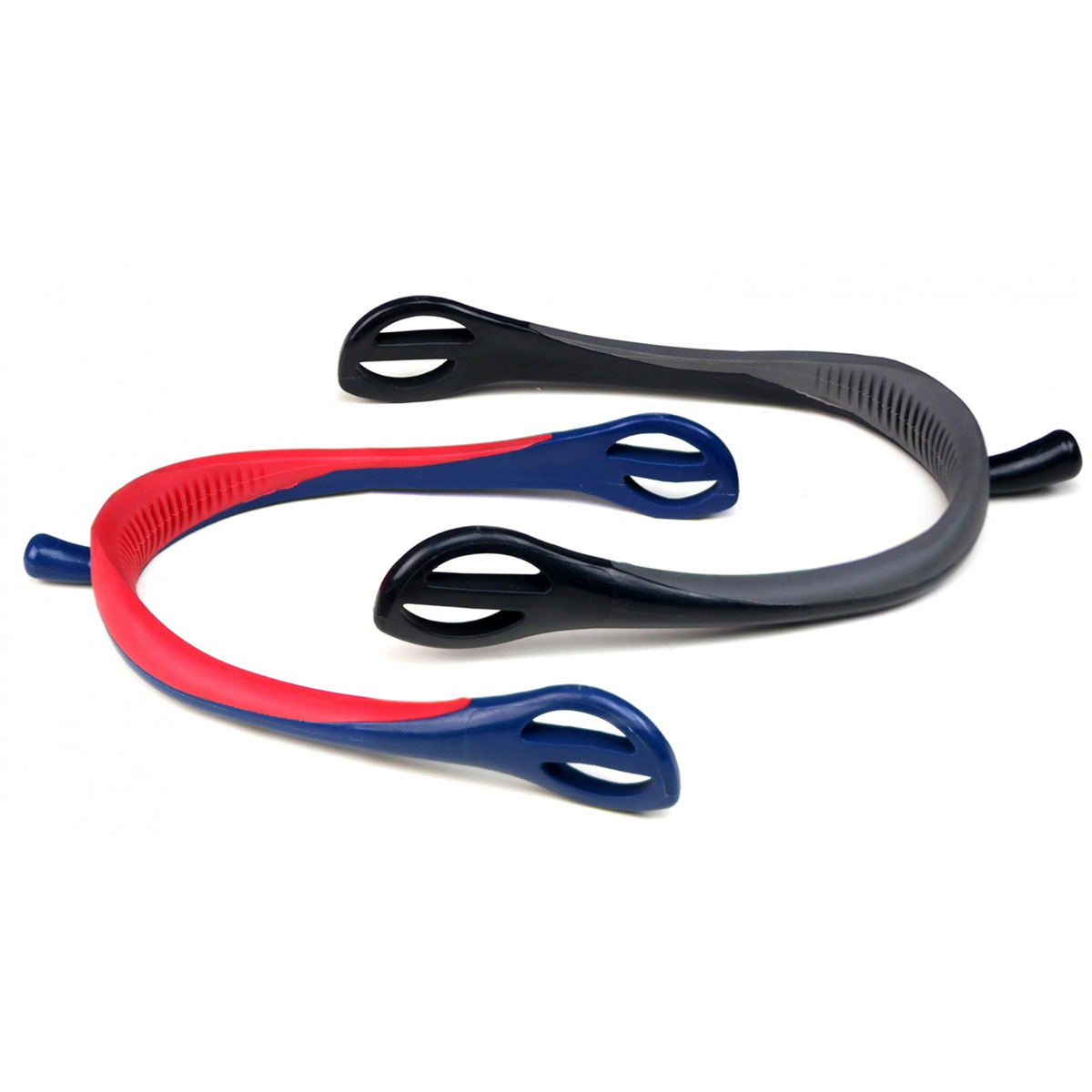 Whitaker SN00 Soft Touch Spurs Nylon Navy/Red 