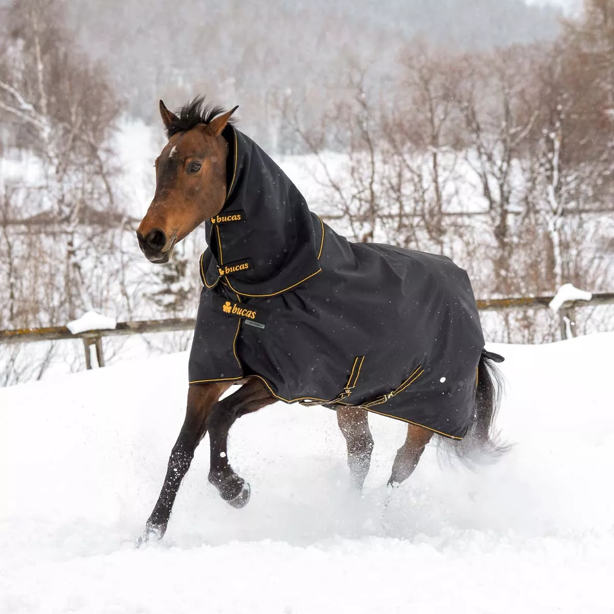 Bucas Irish 150 Turnout Rug Black