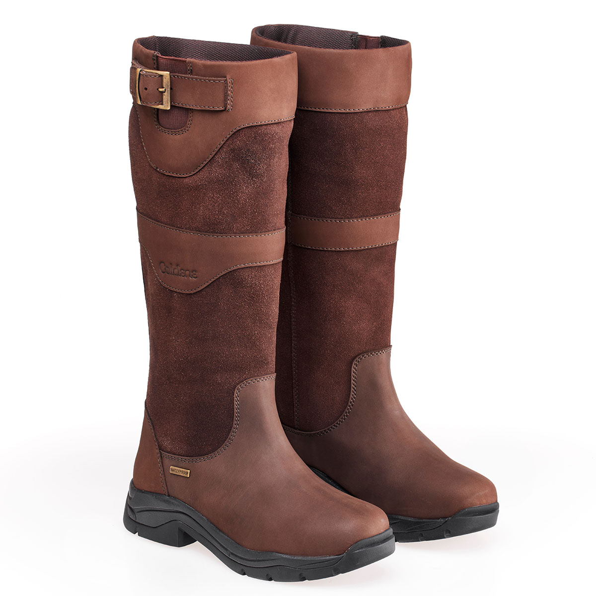 Caldene Waterproof Country boot Brown