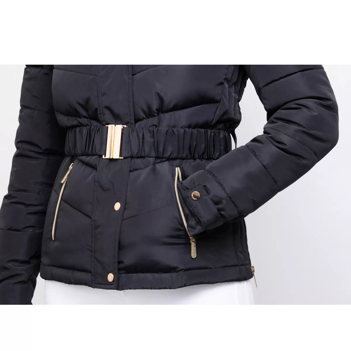 Coldstream Cornhill Quilted Coat Black