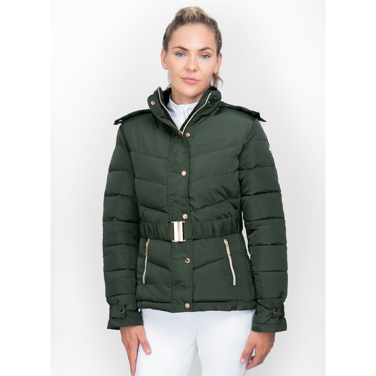 Coldstream Cornhill Quilted Coat Green | Harry Hall