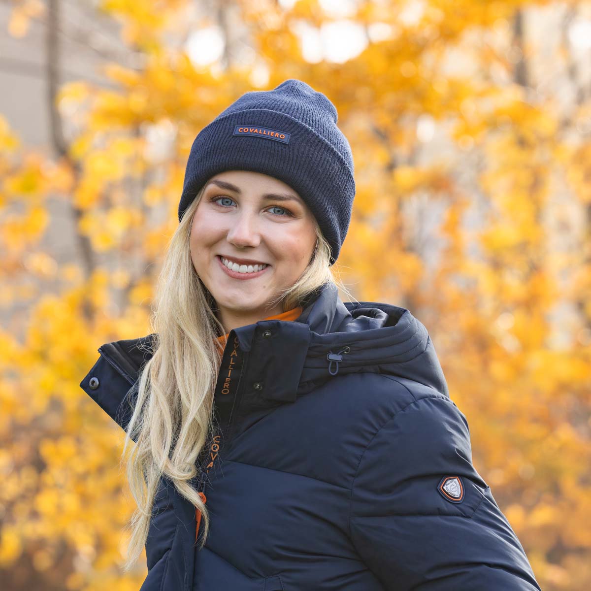 Covalliero Winter Hat Dark Navy 