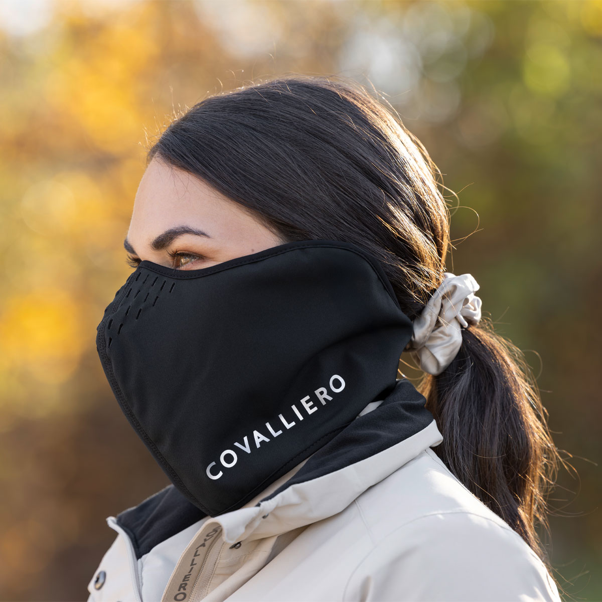 Covalliero Face Cover Black