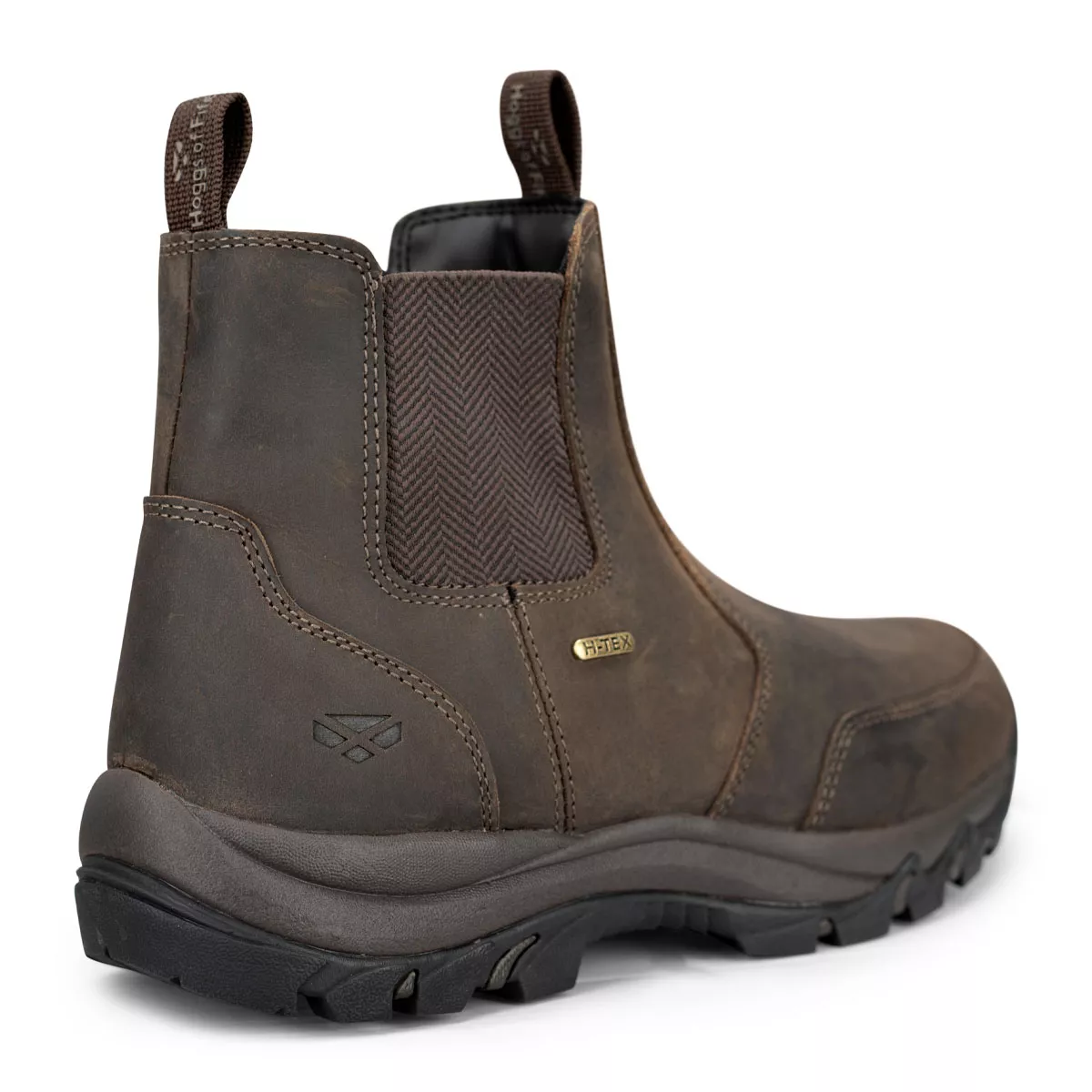 Hoggs Of Fife Creagan Waterproof H-Tex Dealer Boot Waxy Brown