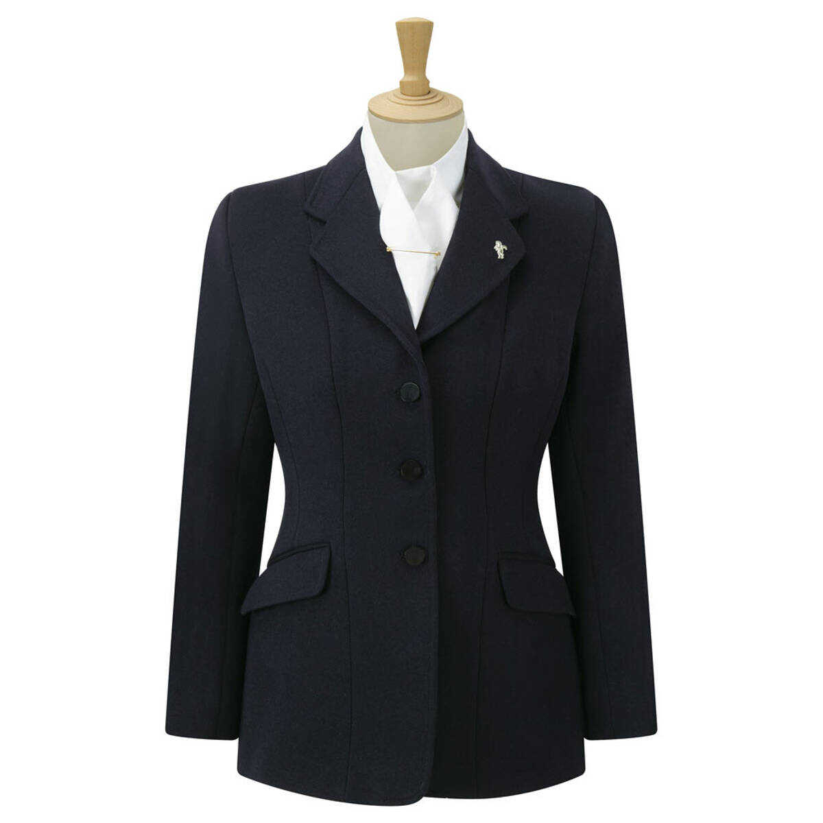 Roxburgh Ladies Hunt Coat in Black
