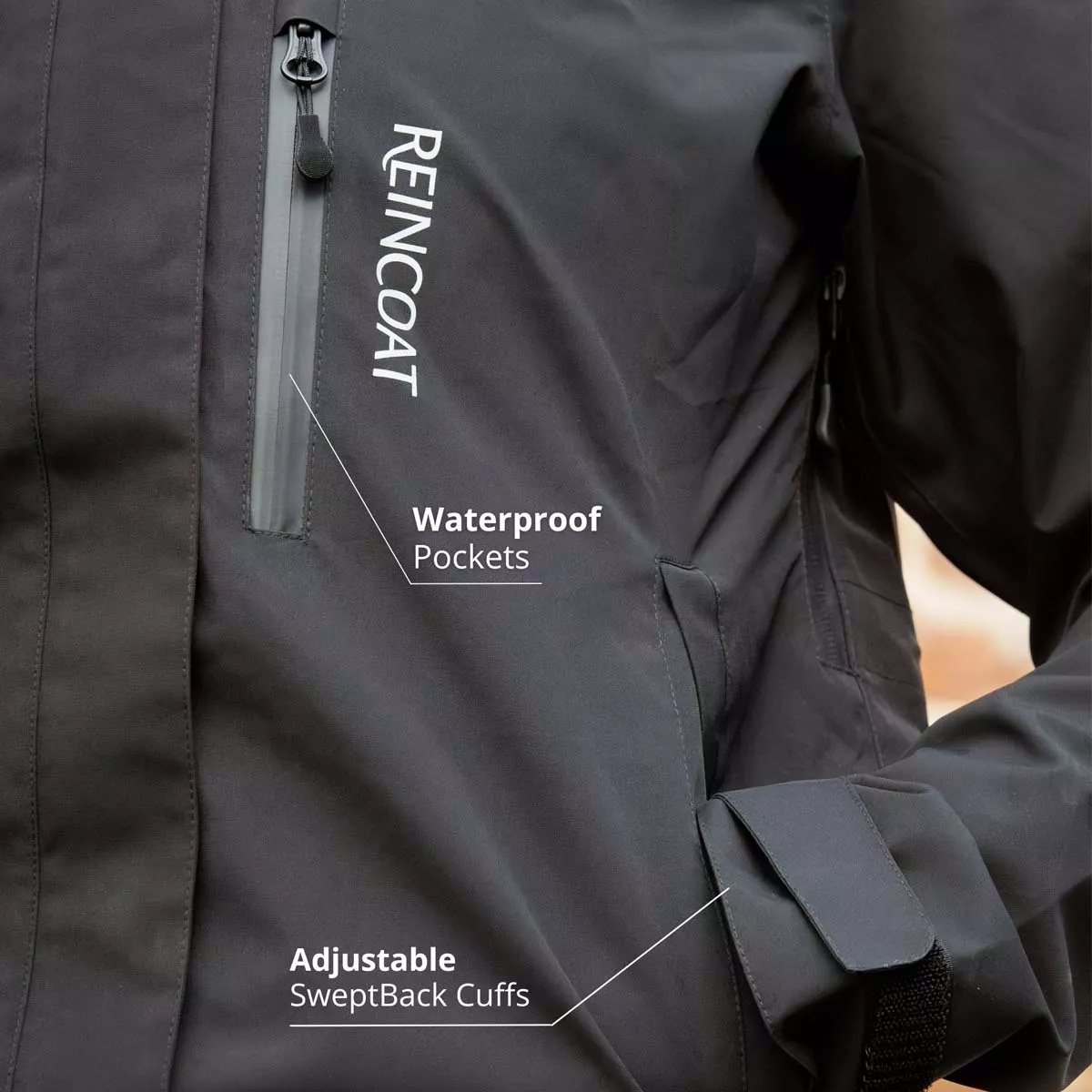 Reincoat Air Jacket Black