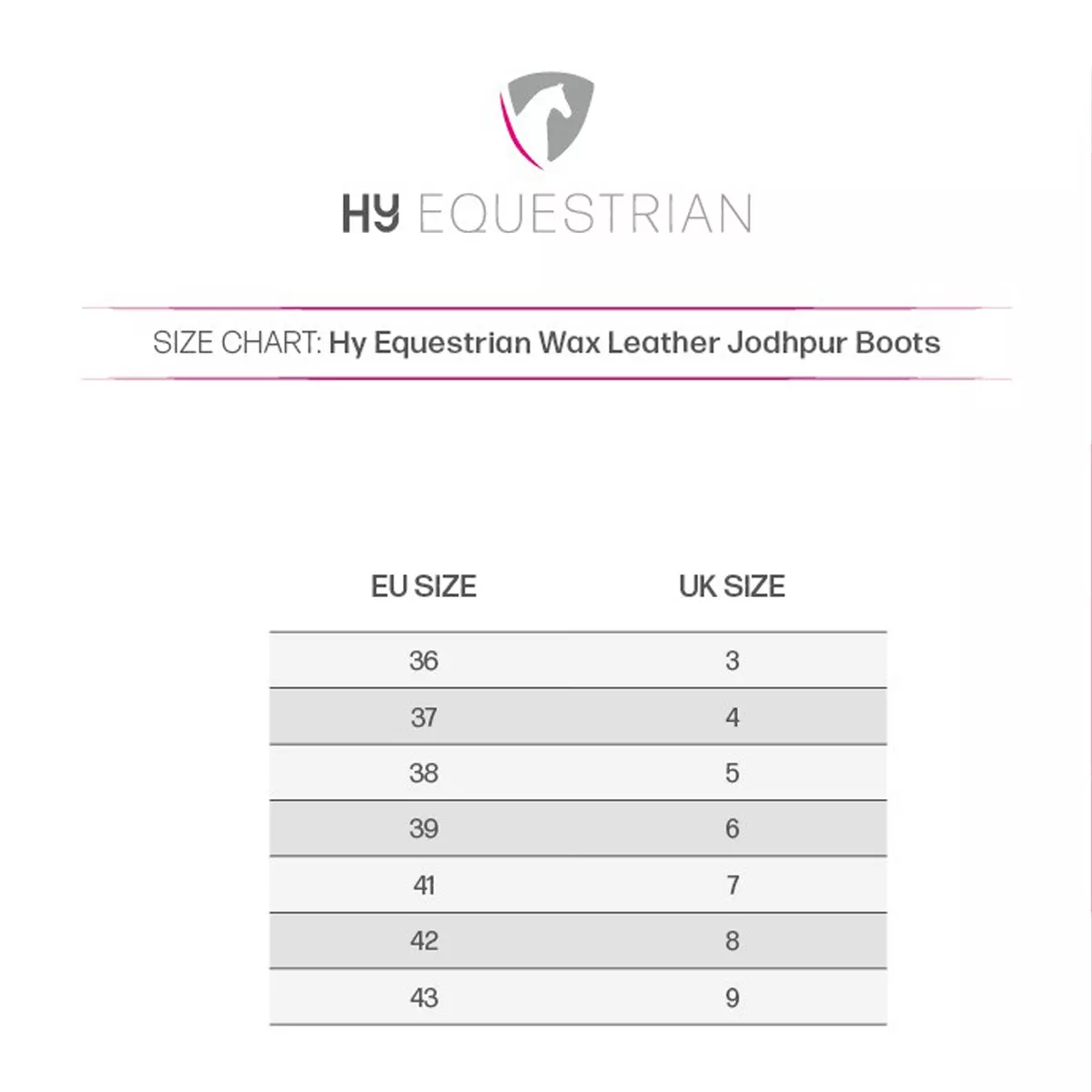 Hy Equestrian Fleece Lined Wax Leather Zip Jodhpur Boot Black