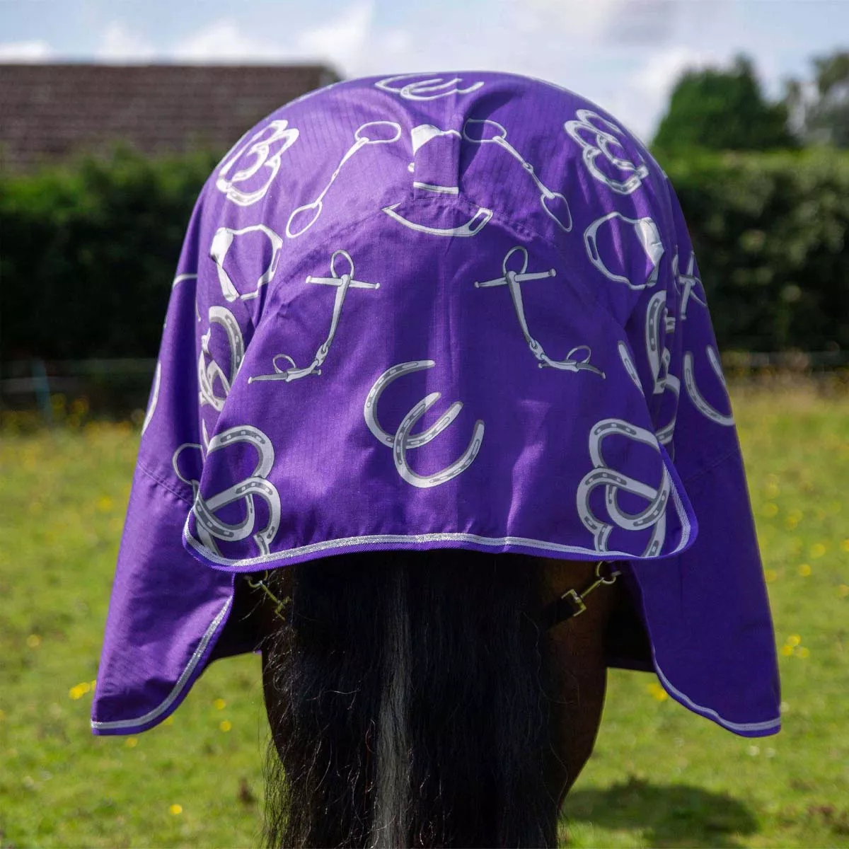 Gallop Trojan Bits of Luck Lightweight Turnout Rug Purple