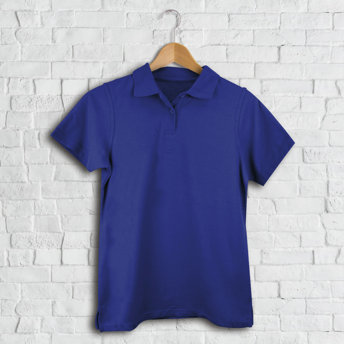 Personalised Ladies Polo Shirt Royal Blue | Harry Hall