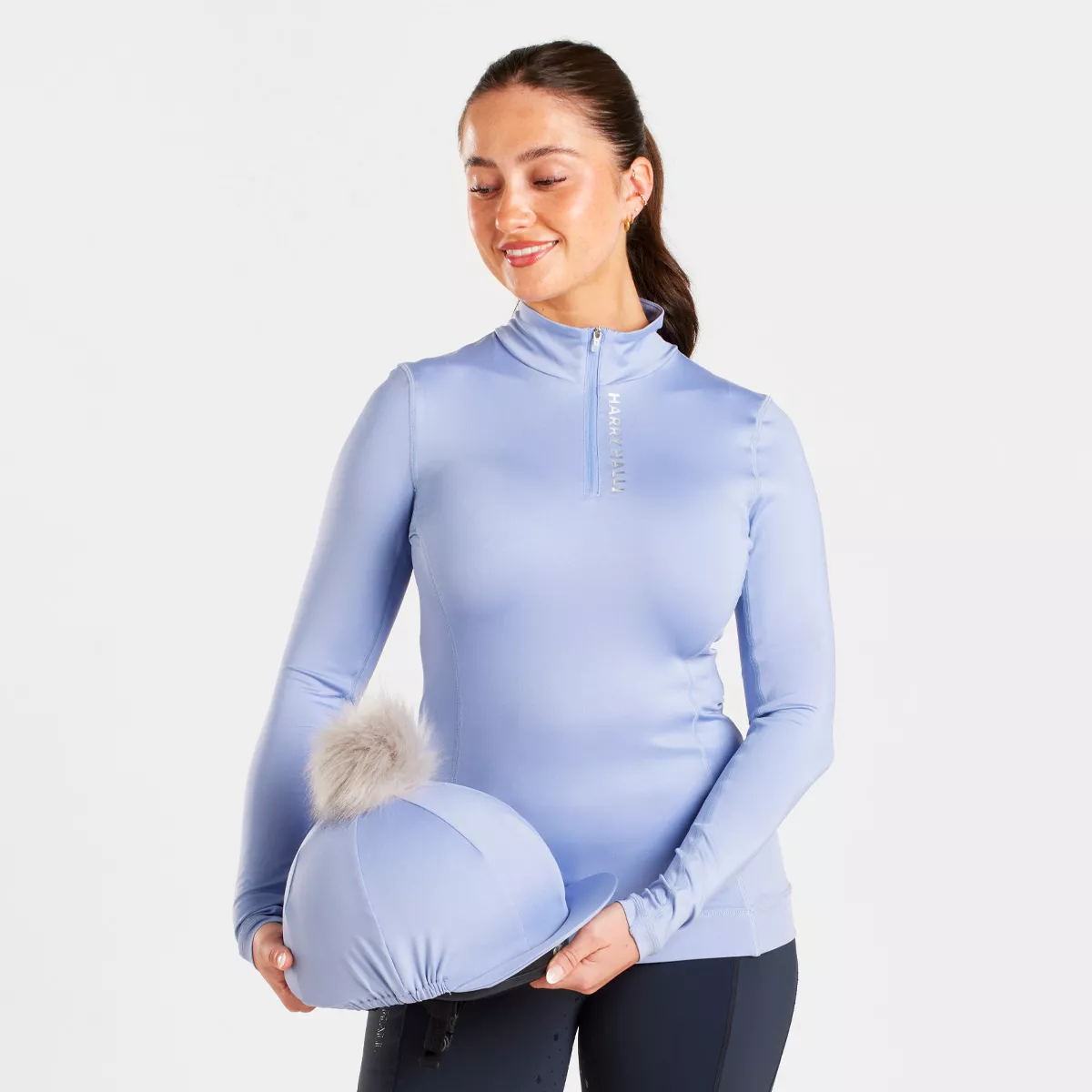 Harry Hall Womens Base Layer Lavender