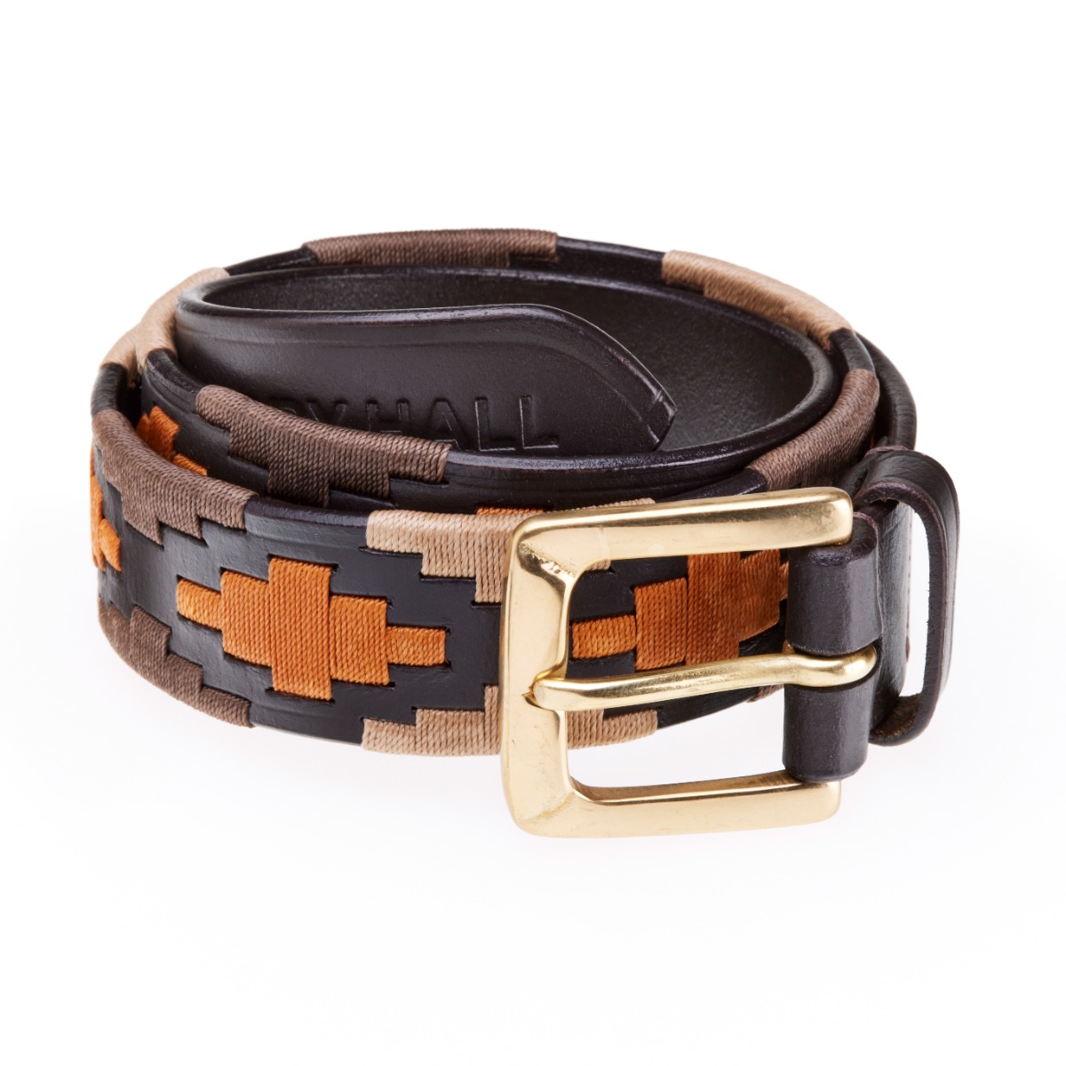 Harry Hall Polo Style Belt Brown