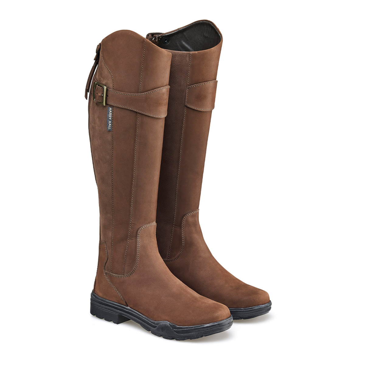 long brown boots