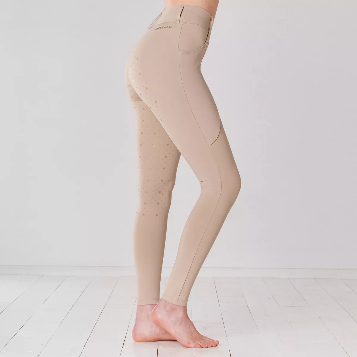 Harry Hall Competition Riding Tights Beige
