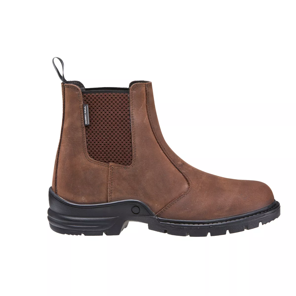 Harry Hall Short Yard Boot Brown