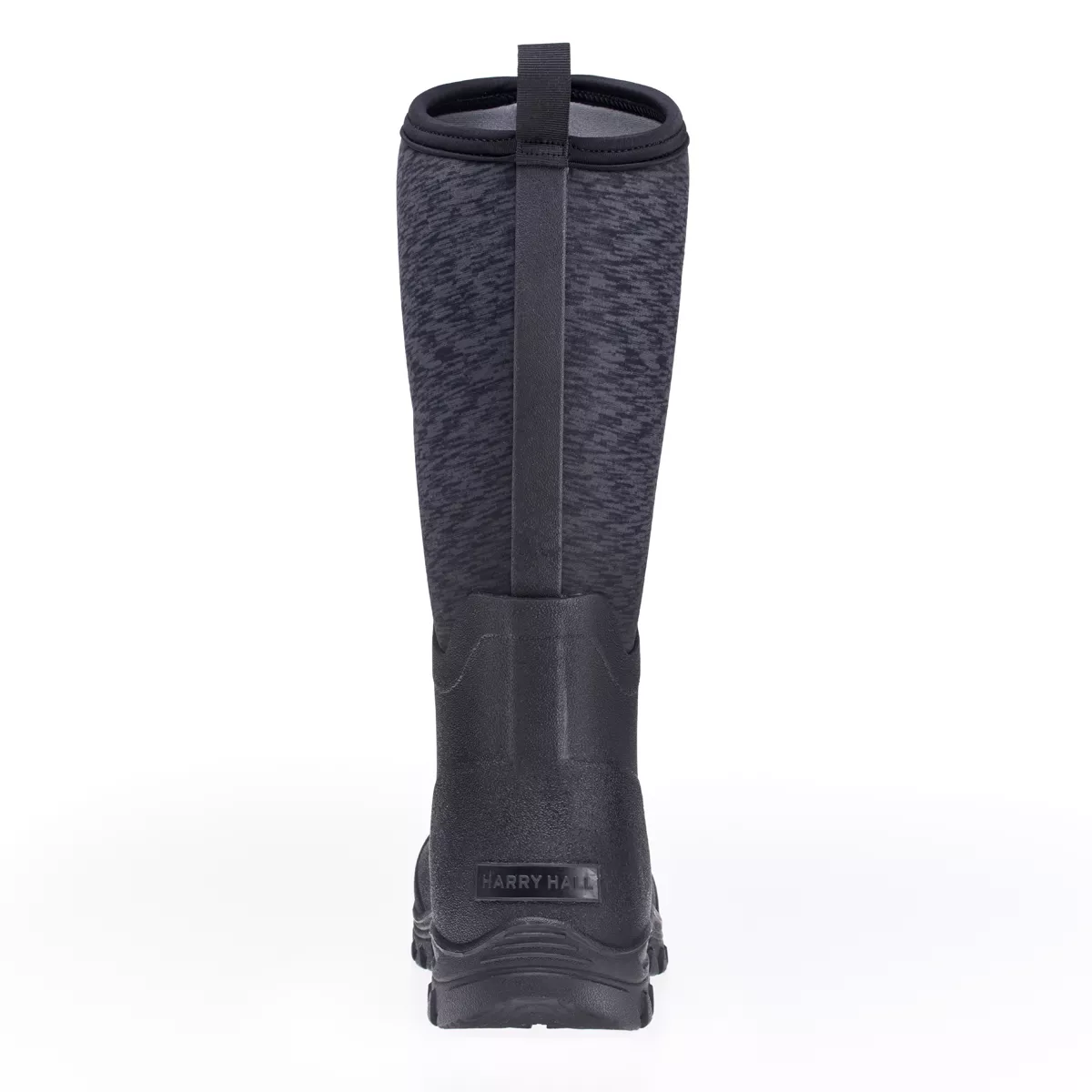 Harry Hall Mud Boot Neoprene Wellington Black