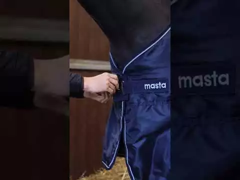 Masta 50g Lightweight Anti-Stick Stable Rug Navy Blue