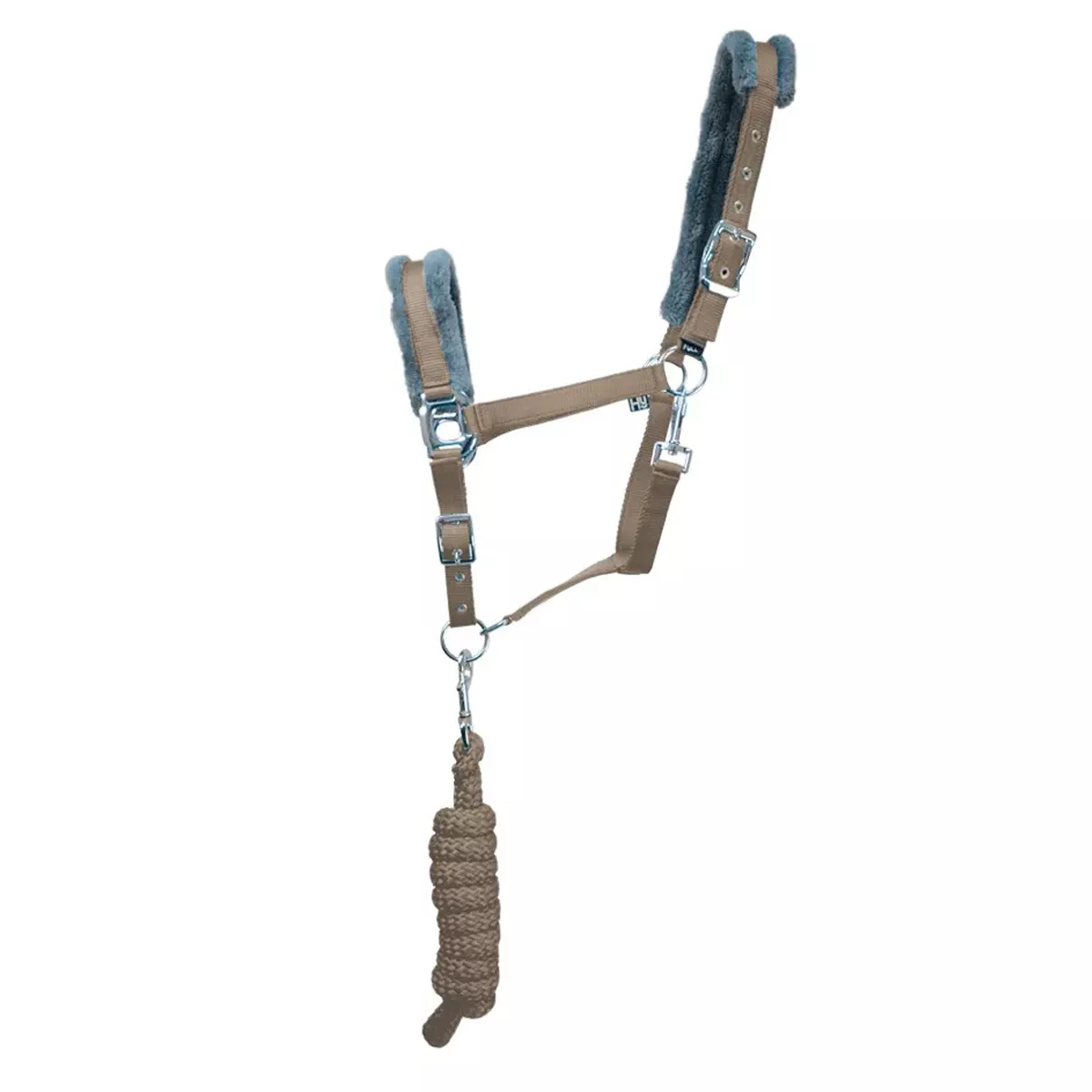 Hy Sport Active Headcollar & Lead Rope Desert Sand