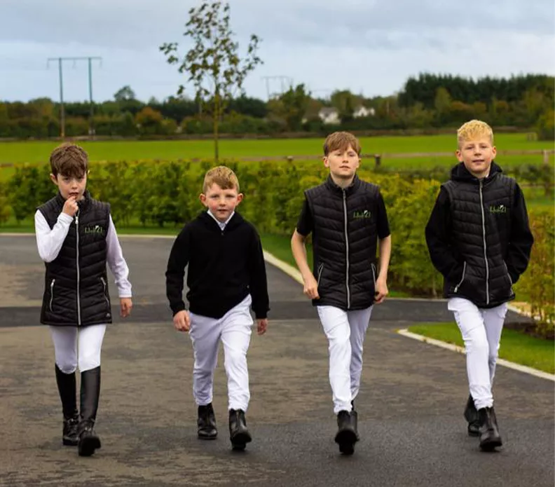 Jod-Z Ultimate Equestrian Boys Breeches White