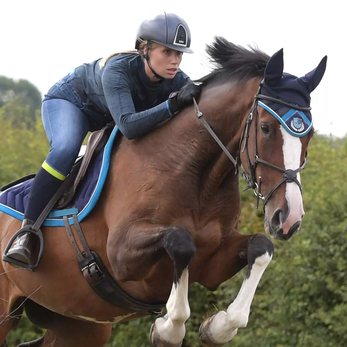 KEP Chromo Textile Riding Hat Black