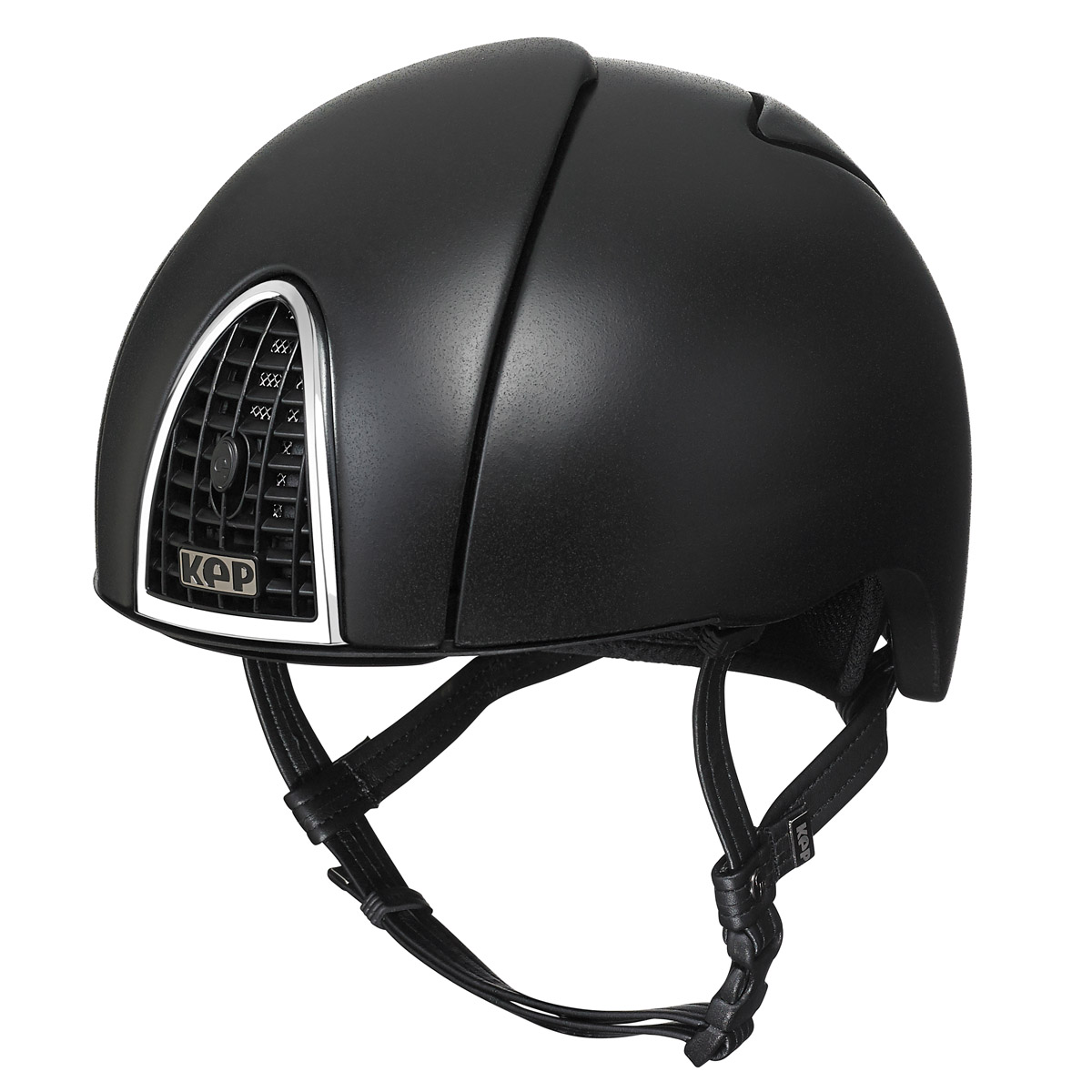 KEP Cromo Jockey Skull Helmet Black