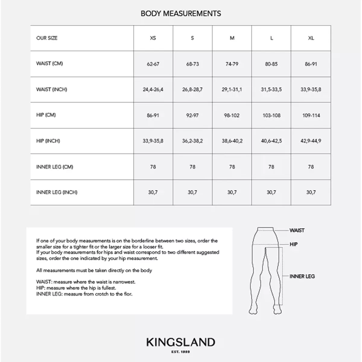 Kingsland White Katinka Riding Tights White