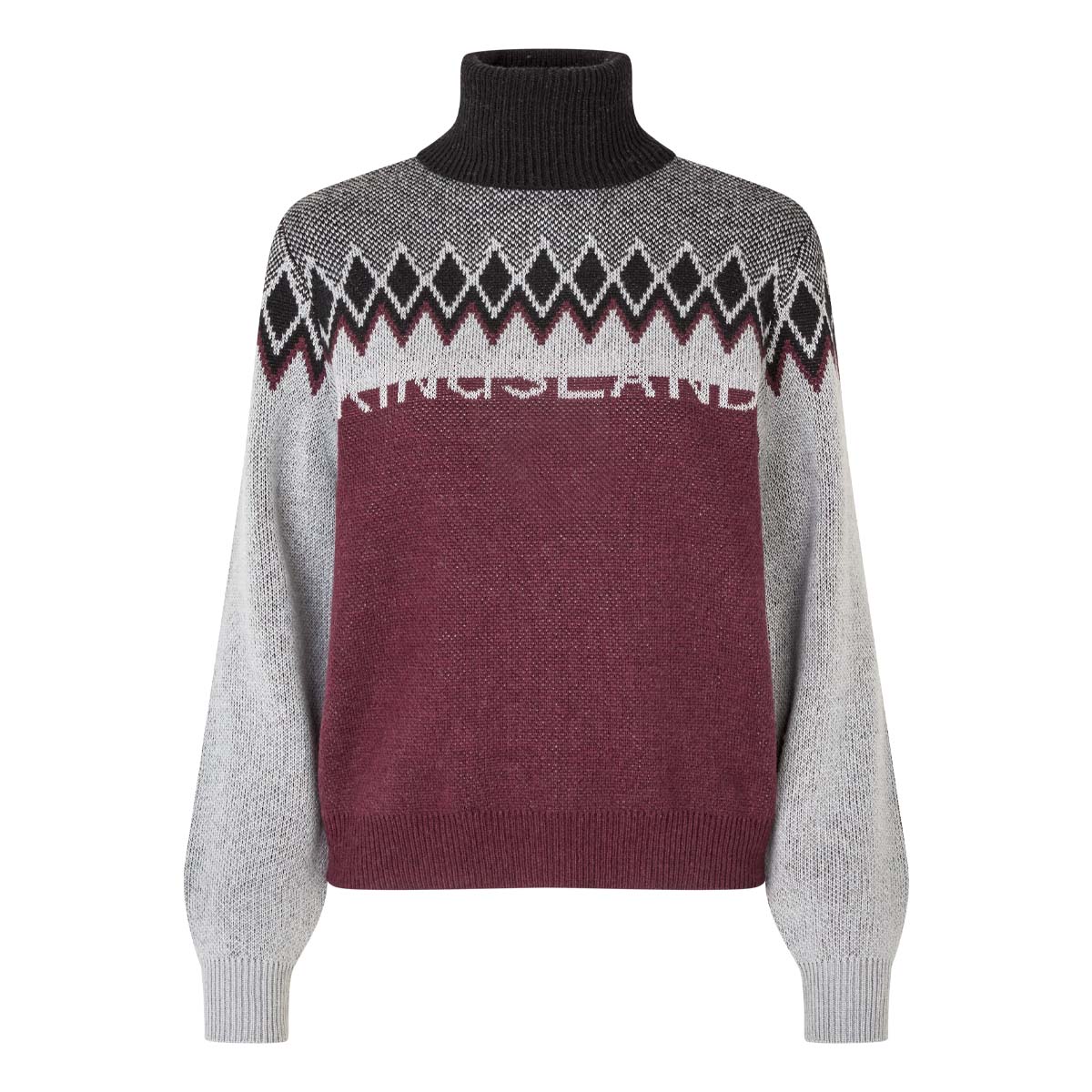 Kingsland KLMontez Ladies Rollneck Knit Black
