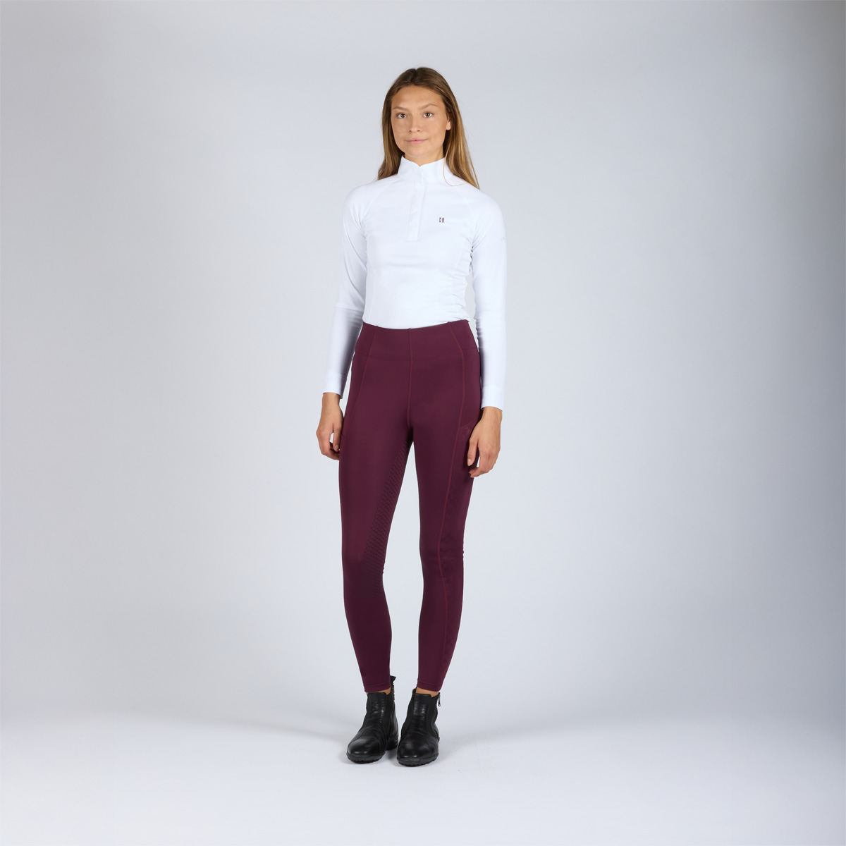 Kingsland KLMelanie Ladies F-Grip Tights F-tec5 Fig