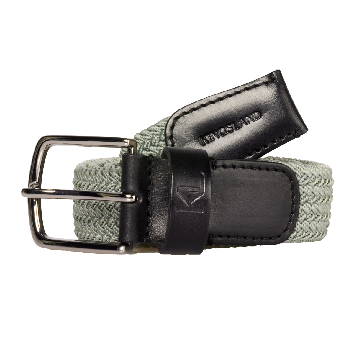KLLeslie Braided Elastic Belt Green