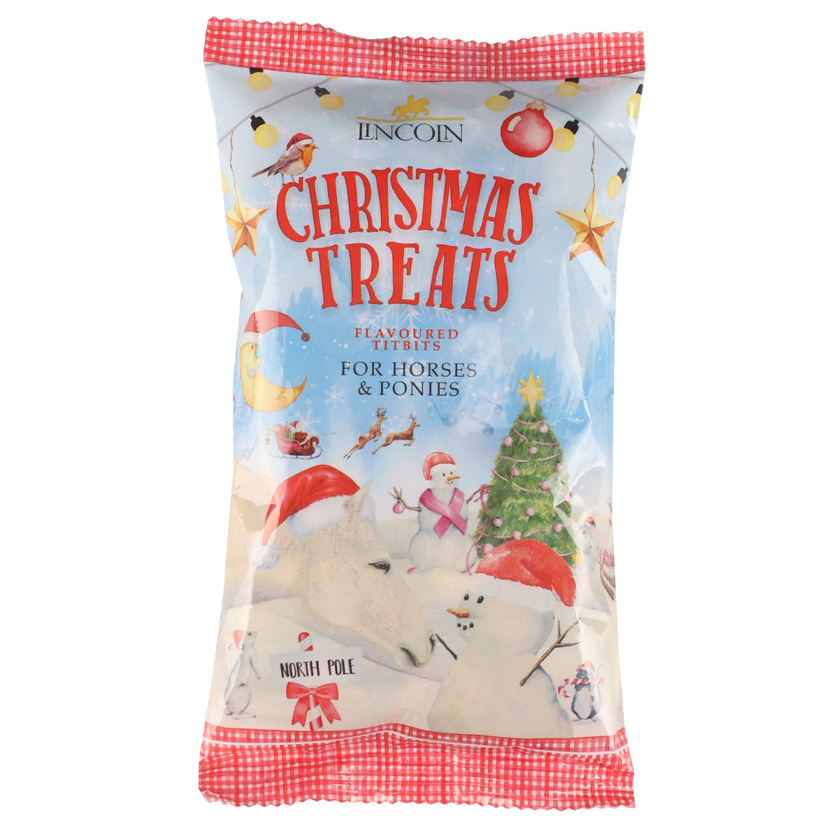 Lincoln Christmas Horse Bix Size 150G