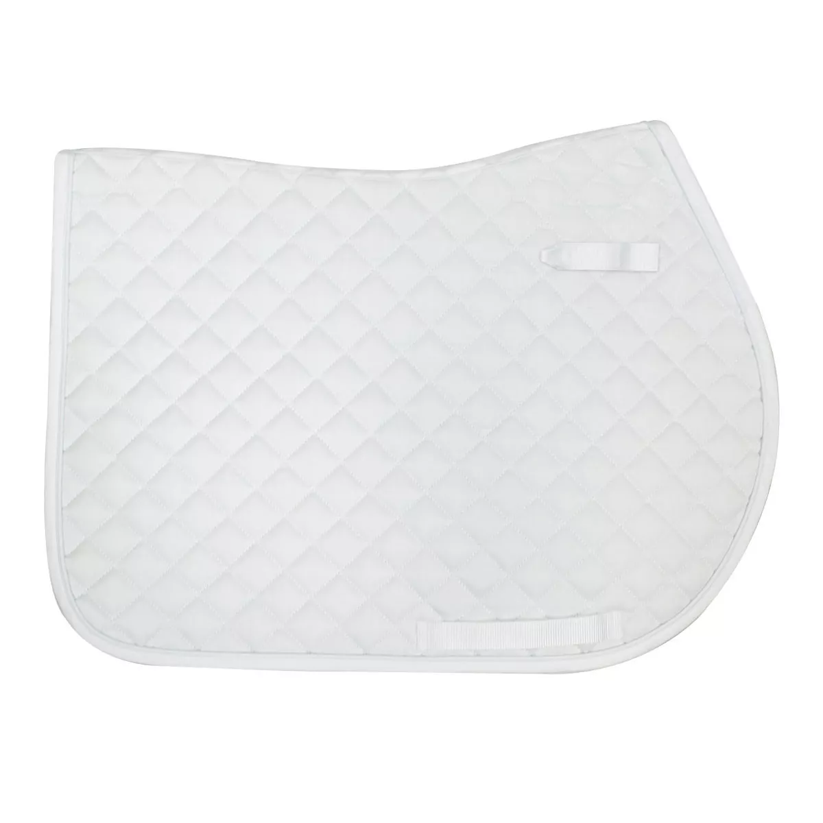 Personalised Masta GP Saddle Pad White