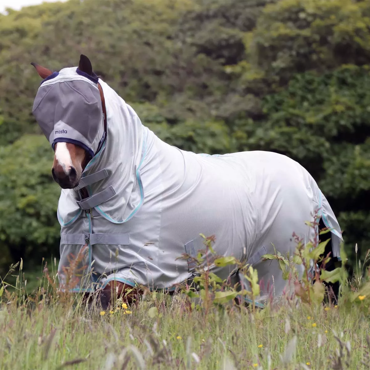 Ventomasta Combo Fly Rug Silver