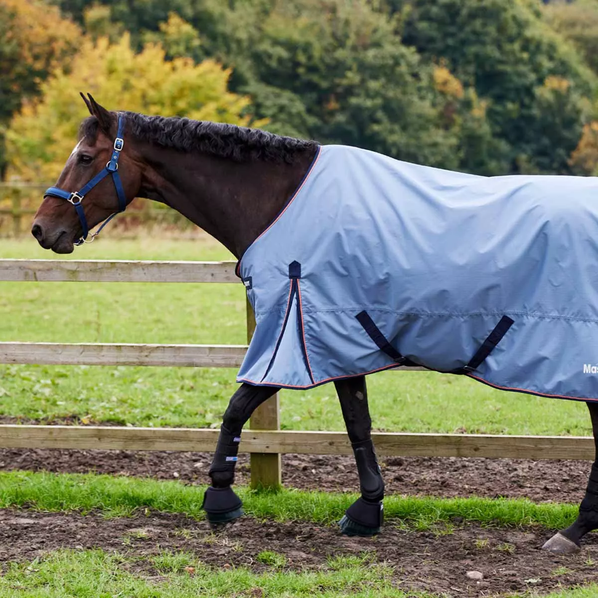 Ventomasta 0g Lightweight Standard Neck Turnout Rug Grey