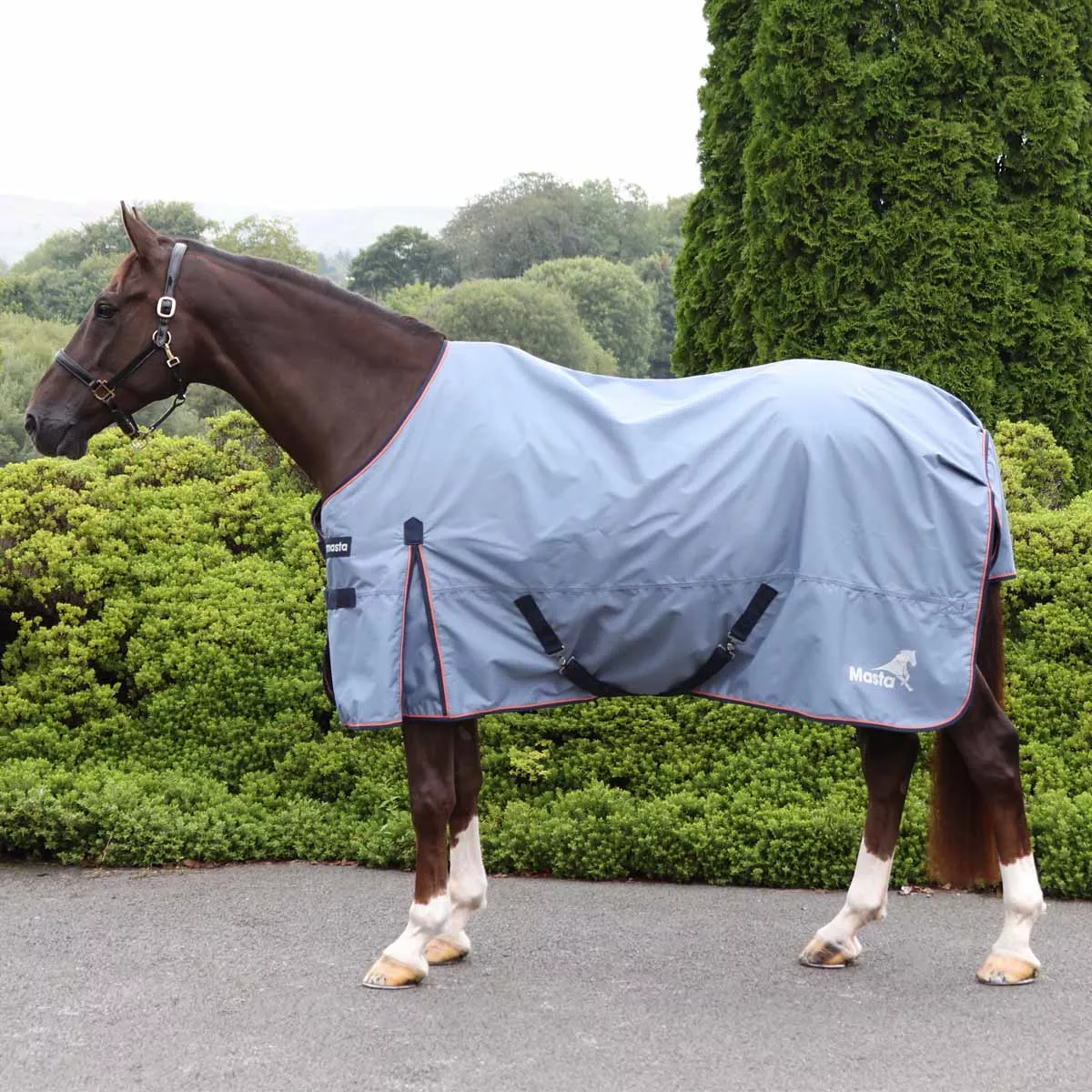 Ventomasta 0g Lightweight Standard Neck Turnout Rug Grey