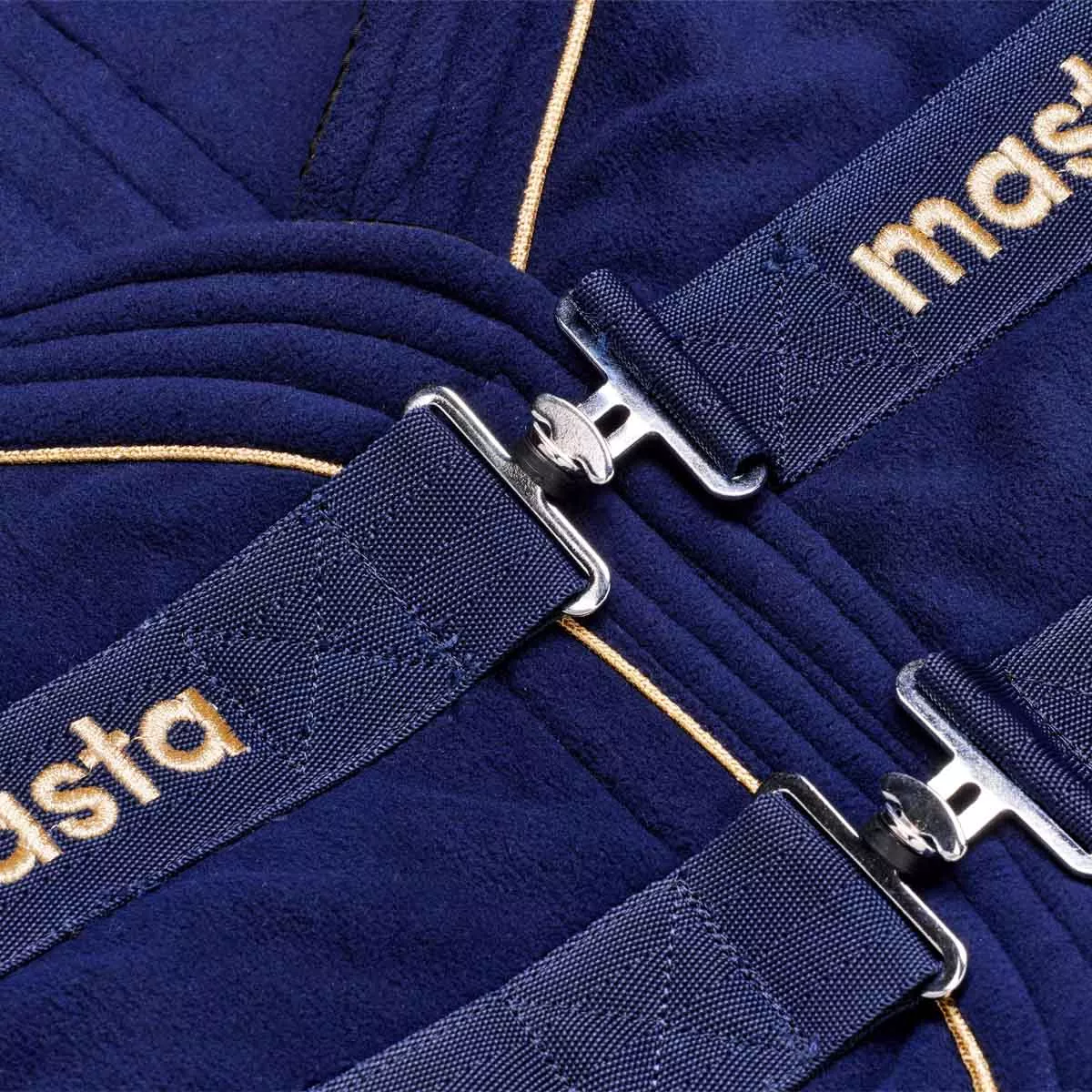 Masta Combo Neck Fleece Rug Navy Blue