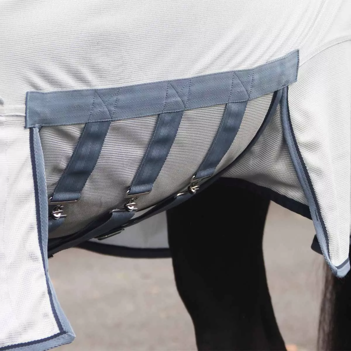 Masta Combo Fly Rug with Belly Wrap Grey