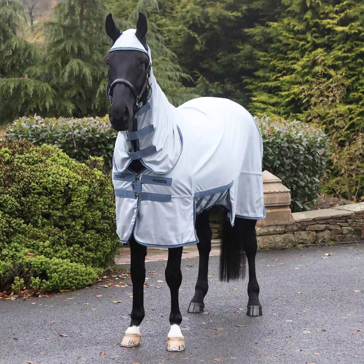 Masta Combo Fly Rug with Belly Wrap Grey