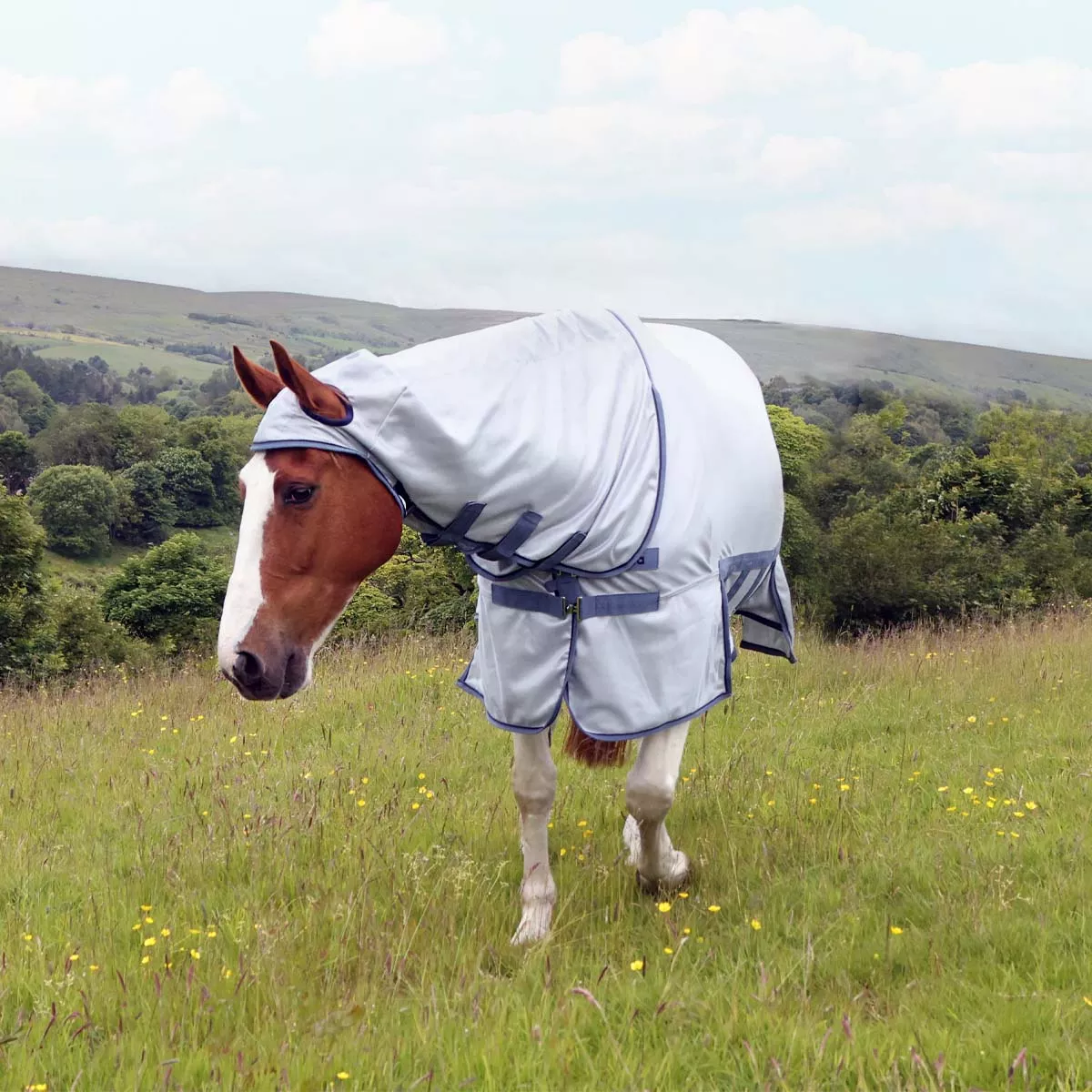 Masta Combo Fly Rug with Belly Wrap Grey